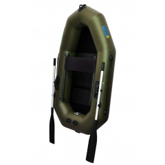 Лодка пвх надувная гребная одноместная ΩMega 190LS PS хаки Київ