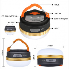 Фонарь кемпинговый T60 SuperFire 127 Lumen IP44 Косів