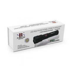 Ручной тактический светодиодный фонарь аккумуляторный Bailong BL-X72-P90 + ZOOM (1757257739) Чорноморськ