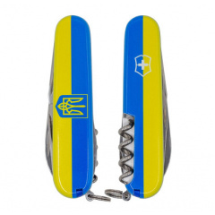 Складной нож Victorinox Spartan Ukraine Герб на флаге (1.3603.3_T3040p) Вознесенськ