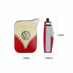 Зажигалка газовая Volkswagen LICENCES Samba Желто-красная (40610003REYE) Калуш