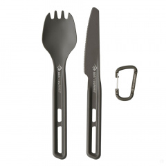 Набор столовых приборов Sea to Summit Frontier UL Cutlery Set 2 шт Темно-серый (STS ACK034021-121701) Первомайск