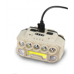 Фонарь налобный 9070 аккумуляторный с сенсором Bailong HX-817 Type-C Бердичів