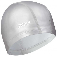 Шапочка для плавания Zoggs Nylon-Spandex Pu Coated Cap Серый One Size (1000-465034.SI) Нововолынск