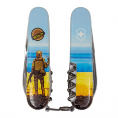 Складной нож Victorinox Climber Army 91 мм 14 функций Марка русский военный корабль … Всё (1.3703.7_T3120h) Нововолынск