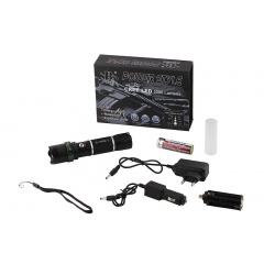 Фонарь X-BALOG UV 2 диоды BL-T8626C-2 алюминиевый диапазон до 300 м L-072 Борисполь