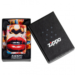 Зажигалка бензиновая Zippo Street Art Face Design (46257) Покровськ