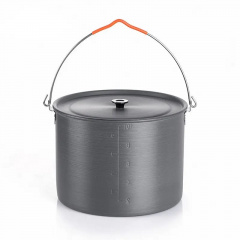 Котелок Naturehike Camping NH19CJ003 10 л Серый (1047-6927595738276) Киев