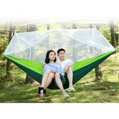 Гамак туристический с москитной сеткой Camp 260x140 см Зеленый (Н051059) Київ