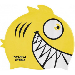 Шапка для плавания Aqua Speed Zoo Pirana One Size Желтый (246-18) Приморск