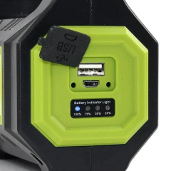 Ручной фонарь Haoerliang HEL-T95-LED+COB USB Power Bank на солнечной батарее (1924656446) Владимир-Волынский