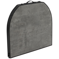 Стол Bo-Camp Northgate Oval 150x80 см Black Grey (1404188) Южноукраинск