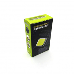Фонарик аккумуляторный 500 mAh Bluefield карманный с магнитом и карабином (243455353) Петрово