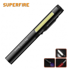 Фонарь многофункциональный карманный J01 SuperFire 400 Lumen IP42 Гуляйполе