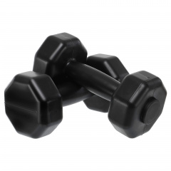 Гантели для фитнеса пластиковые Champion TA-9820-1_5 2 шт 1,5 кг Черный Тернополь
