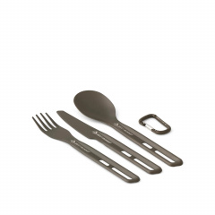 Набор столовых приборов Sea to Summit Frontier UL Cutlery Set 3 шт Темно-серый (STS ACK034021-121702) Самбор