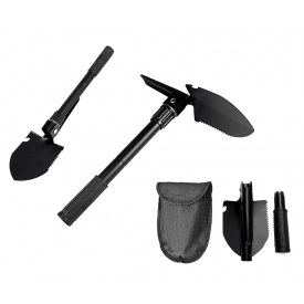 Лопата саперная MASTERTOOL 95х125х415 мм складная 14-6280