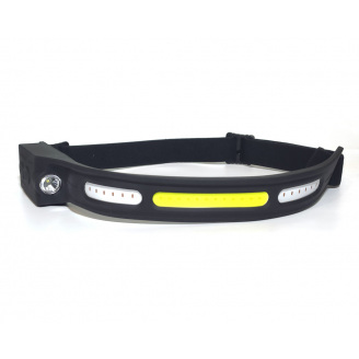 Фонарь аккумуляторный налобный HeadLight WJ-003 3W+COB3W