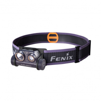 Налобный фонарь для бега Fenix HM65R-DT Фиолетовый