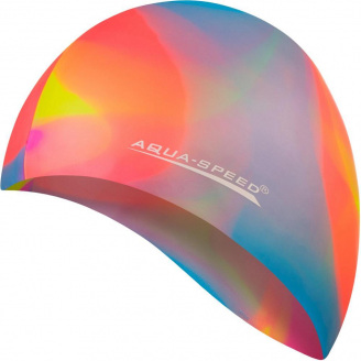 Шапочка для плавания Aqua Speed ​​Bunt Оранжево-голубой One Size (1000-113-86)