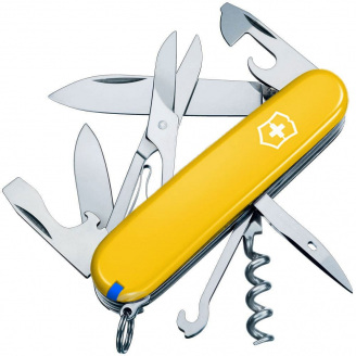 Складной нож Victorinox CLIMBER 91 мм 14 функций Желтый (1.3703.8)