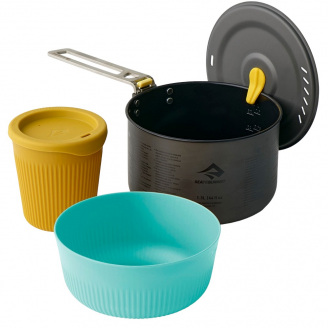 Набор посуды Sea to Summit Frontier UL One Pot Cook Set S 3 шт Разноцветный (STS ACK027031-122104)
