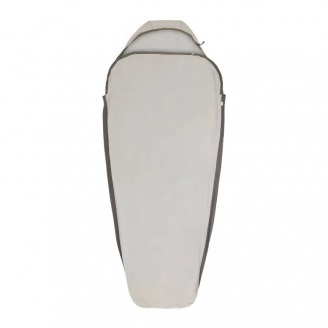 Вкладыш в спальник Sea To Summit Silk Blend Sleeping Bag Liner Mummy S Серый (1033-STS ASL032051-191802)