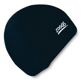 Шапочка для плавания Zoggs Silicone Jr Черный One Size (1000-300709.BK)