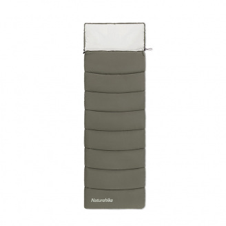 Спальный мешок конверт Naturehike LD150 CNK2300SD016 225x75 см Темно-зеленый (2241835295)