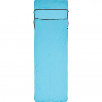 Вкладыш в спальник Sea To Summit Breeze Liner Rectangular w/ Pillow Sleeve Синий (1033-STS ASL031081-250207)