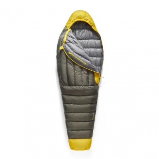 Спальник Sea To Summit Spark -1C/30F Long L левый Желто-серый (1033-STS ASL041072-210104)