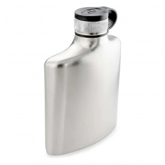 Фляга GSI Outdoors Glacier Stainless 6 Fl Oz Hip Flask 177 мл Серый (1099-66106)