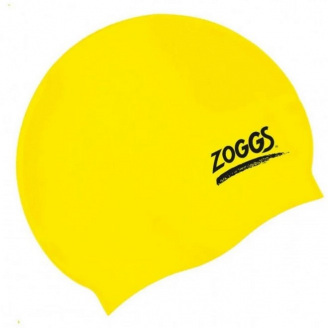 Шапочка для плавания Zoggs Silicone Cap Желтый One Size (1000-300776)