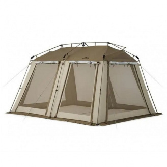 Палатка Naturehike Village CNH23ZP12003 365х305х215 см Коричневый (1047-6976023924668)