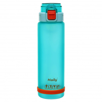 Бутылка для воды No Brand HAILY 8811 760 мл Бирюзовый