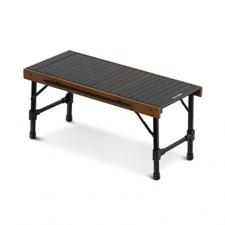 Стол Naturehike NH21JU011 Wood 88х39х40 см Черный (1047-6927595797808)