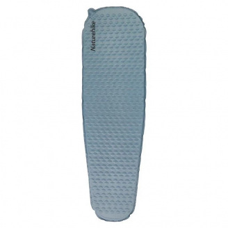 Коврик самонадувной Naturehike CNK2300DZ013 овальный 185х55х3.5см Голубой (1047-6976023927041)