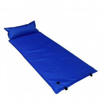 Коврик надувной с подушкой Solve 185x70 см KT6003303 Blue