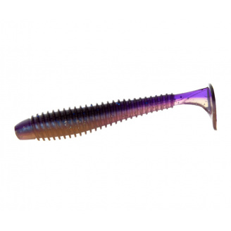 Виброхвост Flagman Mystic Fish Fat 2.8 #0531 Violet/Pearl White FMFF28-0531