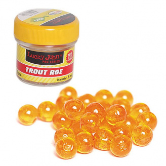 Приманка силикон Lucky John Pro Series Trout Roe икра / 4.5мм / 70шт / цвет 001 140204-001