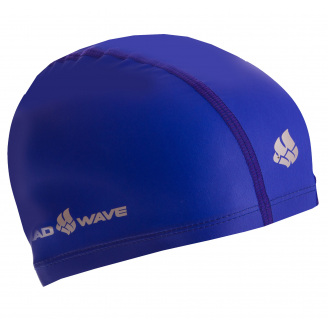 Шапочка для плавания MadWave M058501 Синий