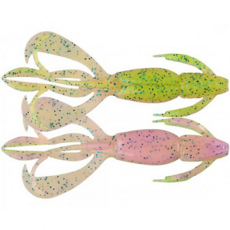 Силикон Keitech Crazy Flapper 3.6 7 шт/уп Салатовый/розовый (1013-1551.11.94)