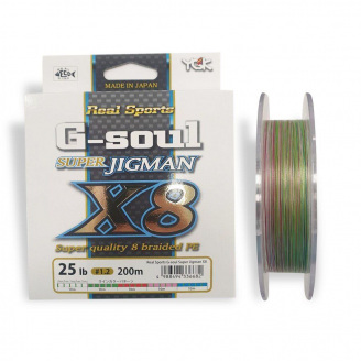 Шнур YGK Super Jig Man X8 200m #1.2/0.185mm 25lb (1013-5545.01.03)