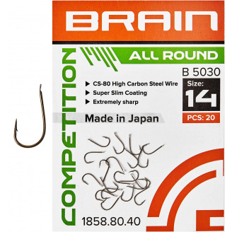 Крючок Brain All Round B5030 #14 20 шт/уп (1013-1858.80.40)