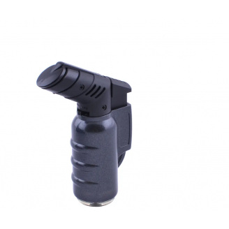 Зажигалка газовая турбо пламя STAR №701 Black (10573-hbr)