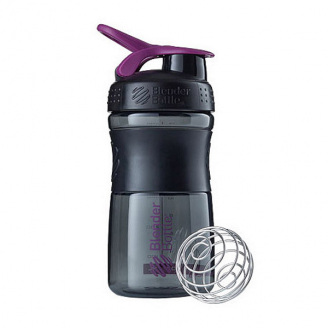 Шейкер спортивный Blender Bottle SportMixer 20oz/590ml Black Plum (1838397998)