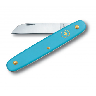 Швейцарский нож Victorinox Floral садовый 100 мм 1 функция голубой в блистре (3.9050.25B1)