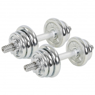 Гантели KIS TA-8210-13 13кг Хром