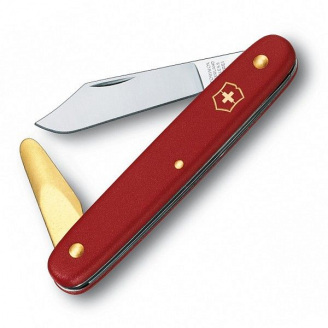 Швейцарский нож Victorinox садовый 100 мм 2 функции Красный (3.9110)