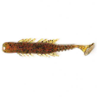 Приманка силикон Lucky John Bagsy Shad All Stars Flakes 3.9in/ 99мм / 5шт / цвет PA03 140108-PA03